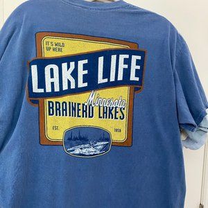 Men's XL Novelty T-Shirt - Lake Life